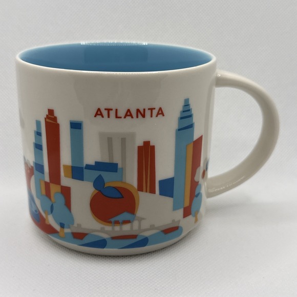 Starbucks Other - Starbucks  You Are Here Atlanta‎ GA Coffee Tea Mug 14 FL OZ 2015 3.5"